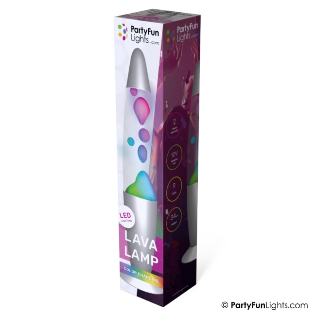 Color Changing Led Lava Lampa - 3
