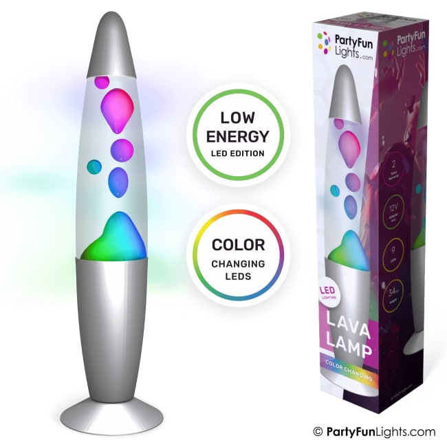 Color Changing Led Lava Lampa
