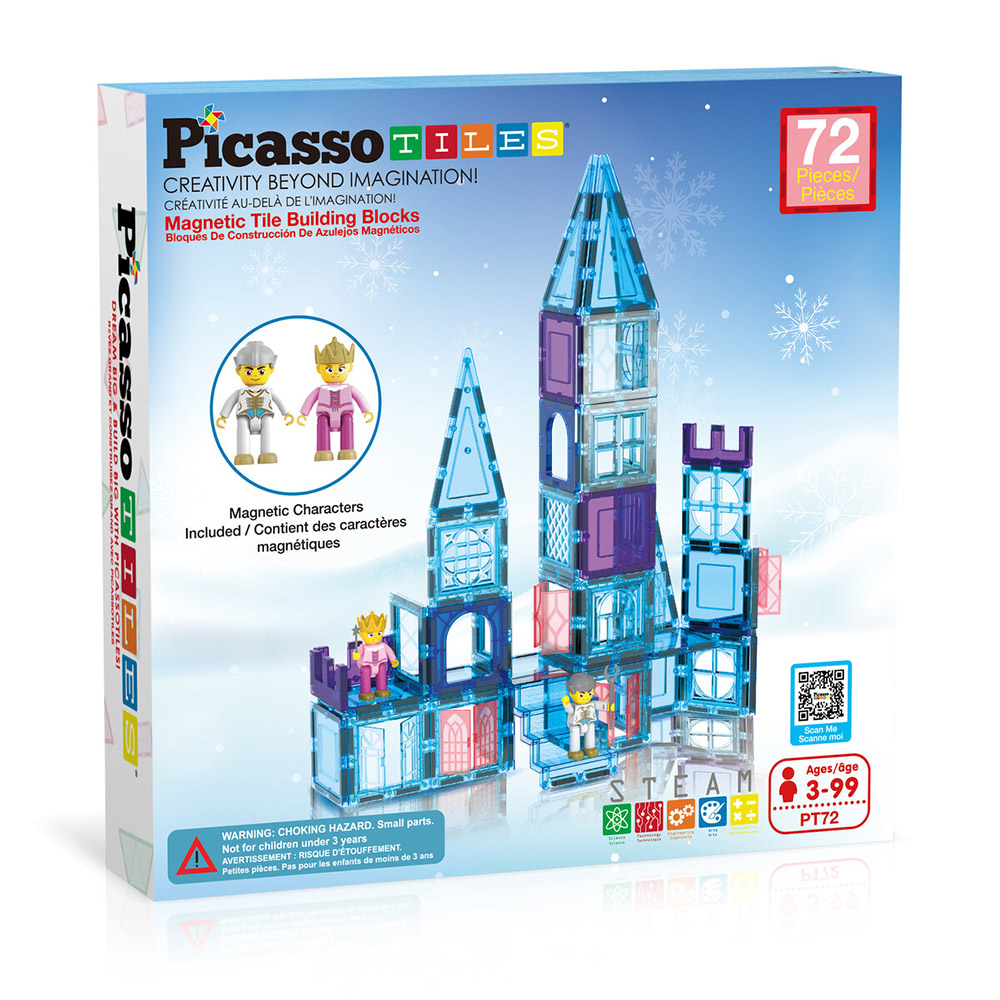 Picasso Tiles 72pcs Ice Winter Theme