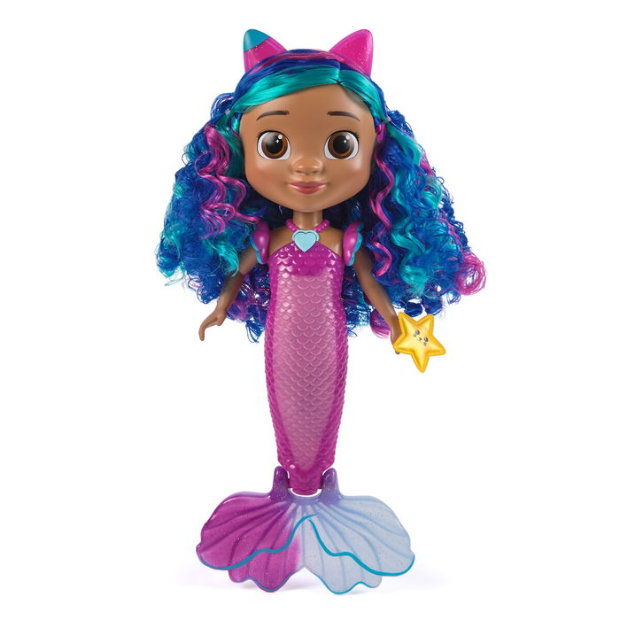Gabby's Dollhose Movie Sing & Shine Mermaid Gabby Docka
