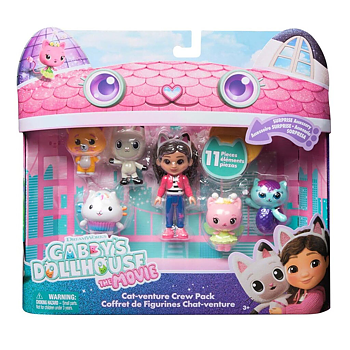 Gabby's Dollhose Movie Big Cat-Venture Figurset