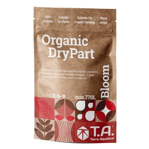 Terra Aquatica Organic DryPart® Bloom  – Ekologisk pulvernäring för blomning och frukt