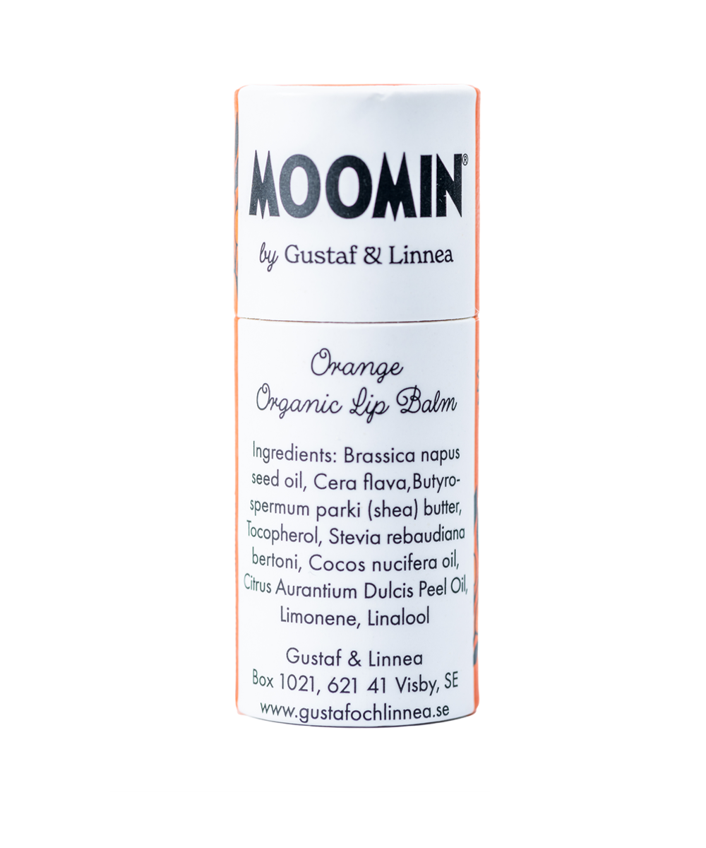 Lip balm Moomin Orange Apelsin - Gustaf & Linnea - 2
