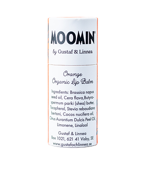 Lip balm Moomin Orange Apelsin - Gustaf & Linnea