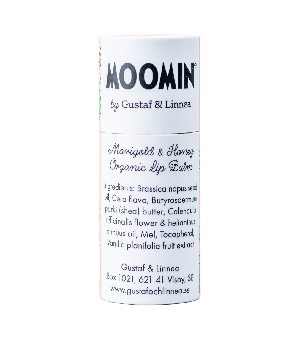 Lip balm Moomin Marigold & honey, Ringblomma & honung - Gustaf & Linnea - 2