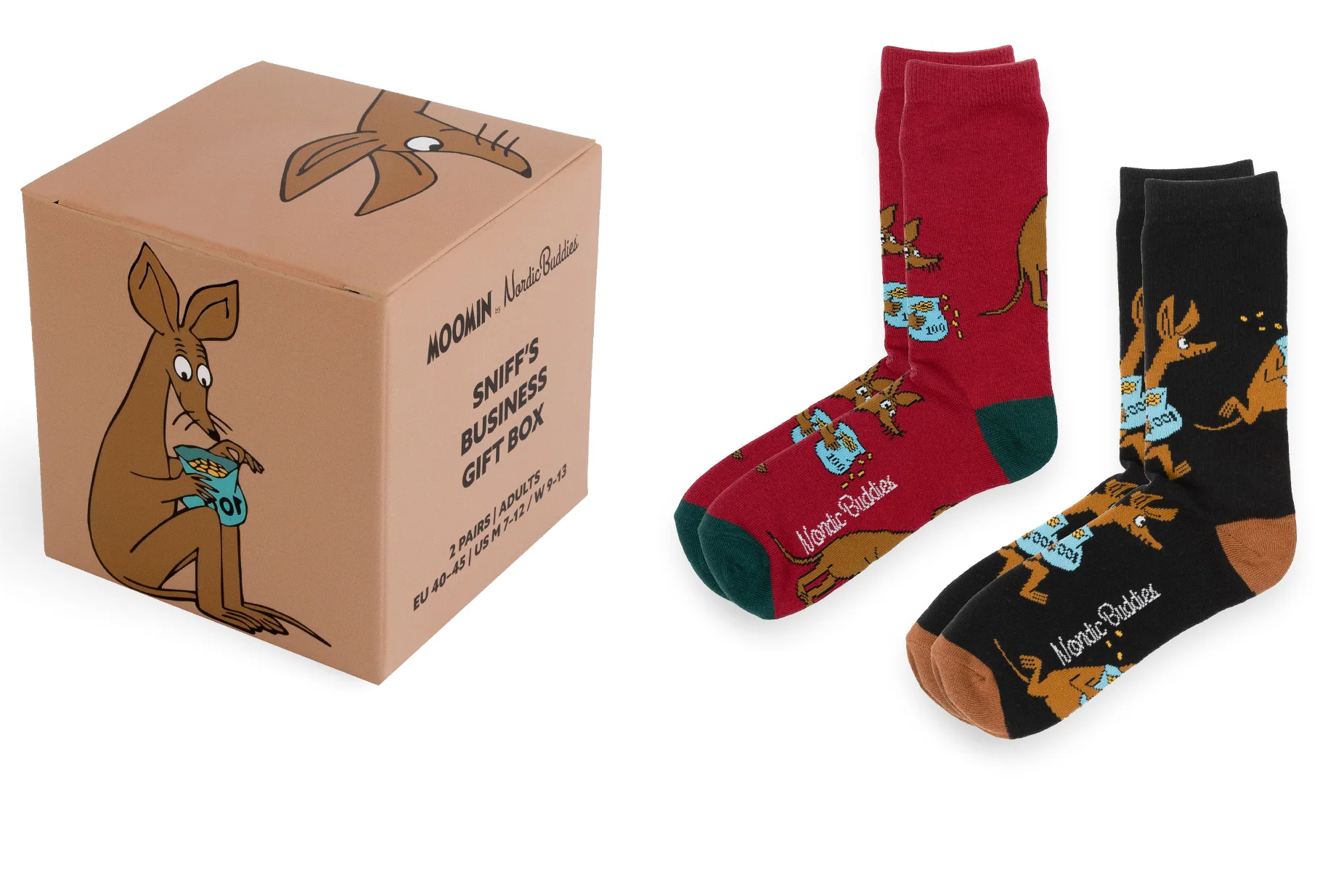 Sniffs Affärer Gift Box Men's Socks 2-Pack