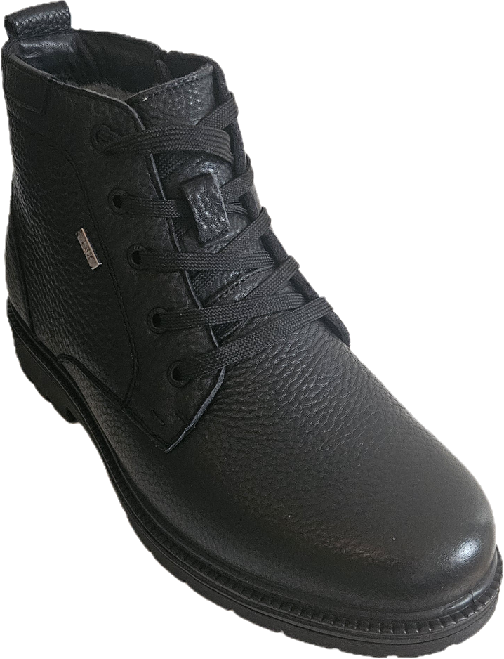 Comfort Lace Zipper Boot Black – Vinterkängor med värme, stabilitet och genomtänkt design - 3