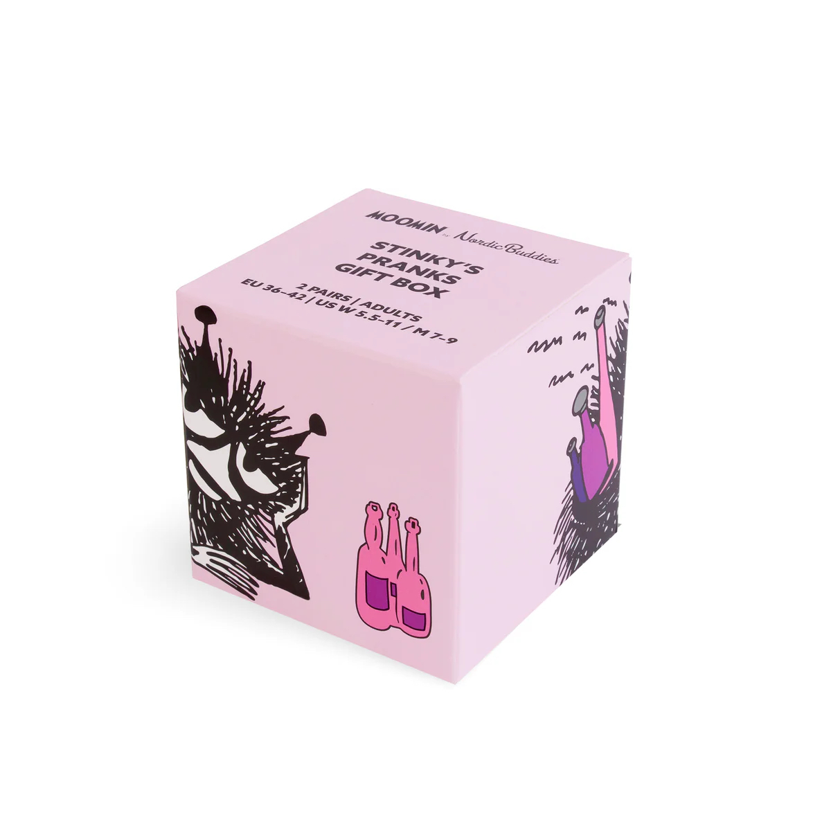 Stinkys Bus Presentförpackning Damstrumpor 2-Pack  - 2