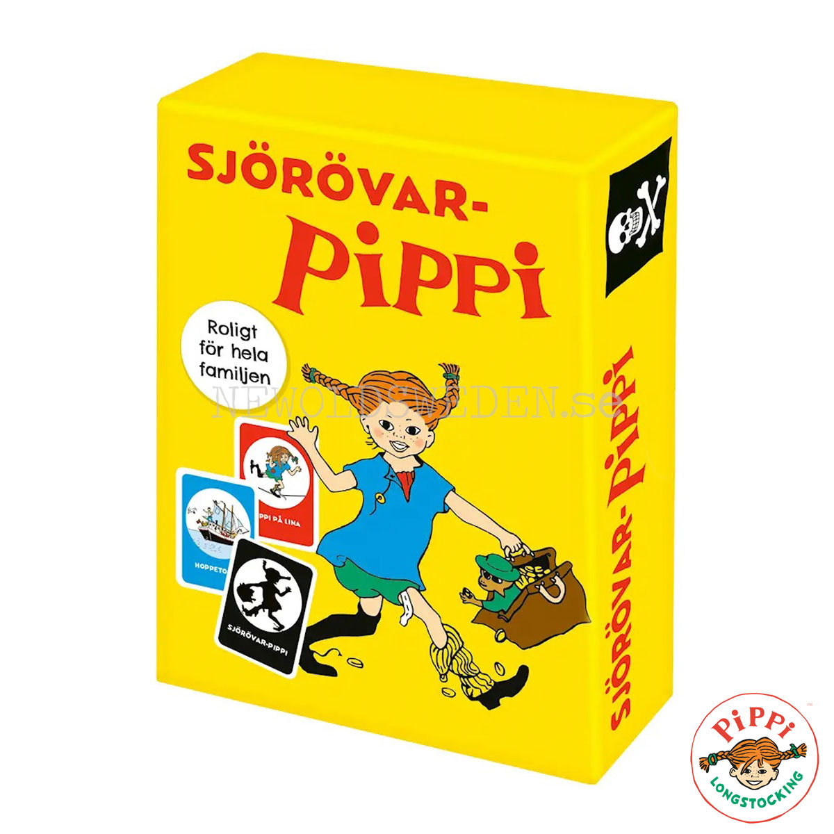 Pippi - SJÖRÖVAR-PIPPI Kortspel  - Pippi LÅNGSTRUMP - LO - 2