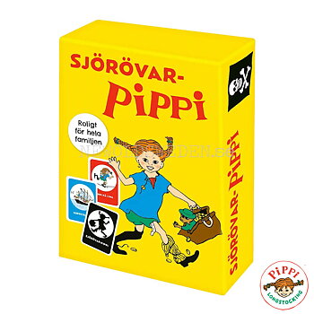Pippi - SJÖRÖVAR-PIPPI Kortspel  - Pippi LÅNGSTRUMP - LO