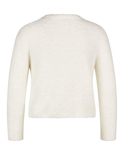 Kofta krull med fickor offwhite - 10