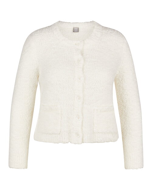 Kofta krull med fickor offwhite - 9