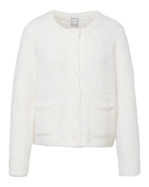 Kofta krull med fickor offwhite - 6
