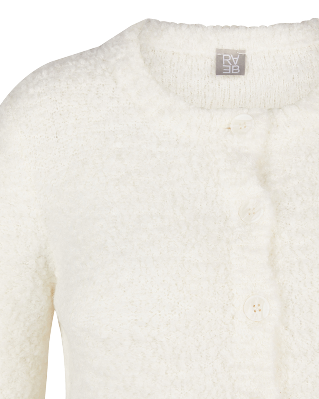 Kofta krull med fickor offwhite - 7