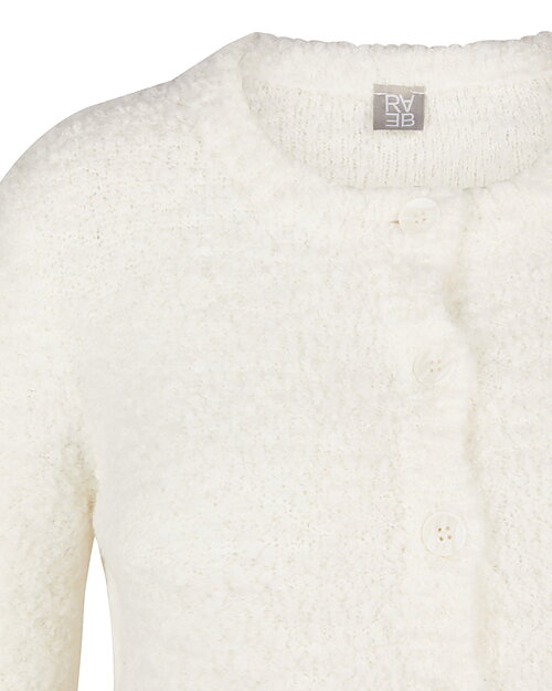 Kofta krull med fickor offwhite - 7