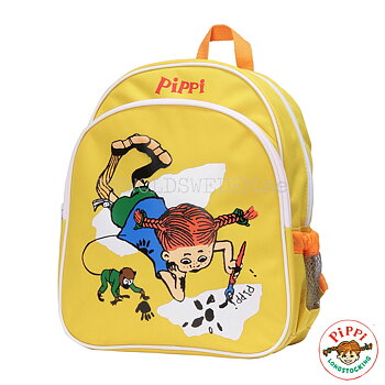 PIPPI BARN RYGGSÄCK GUL  - Pippi LÅNGSTRUMP - LO