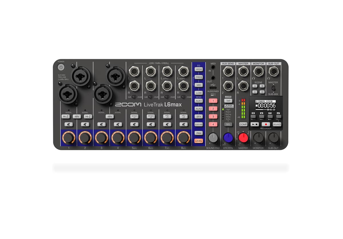 ZOOM Livetrak L6max - 5