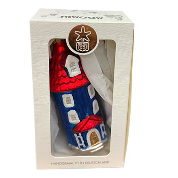 Moominhouse Christmas Tree Decoration 13 cm - INGE GLAS MANUFAKTUR