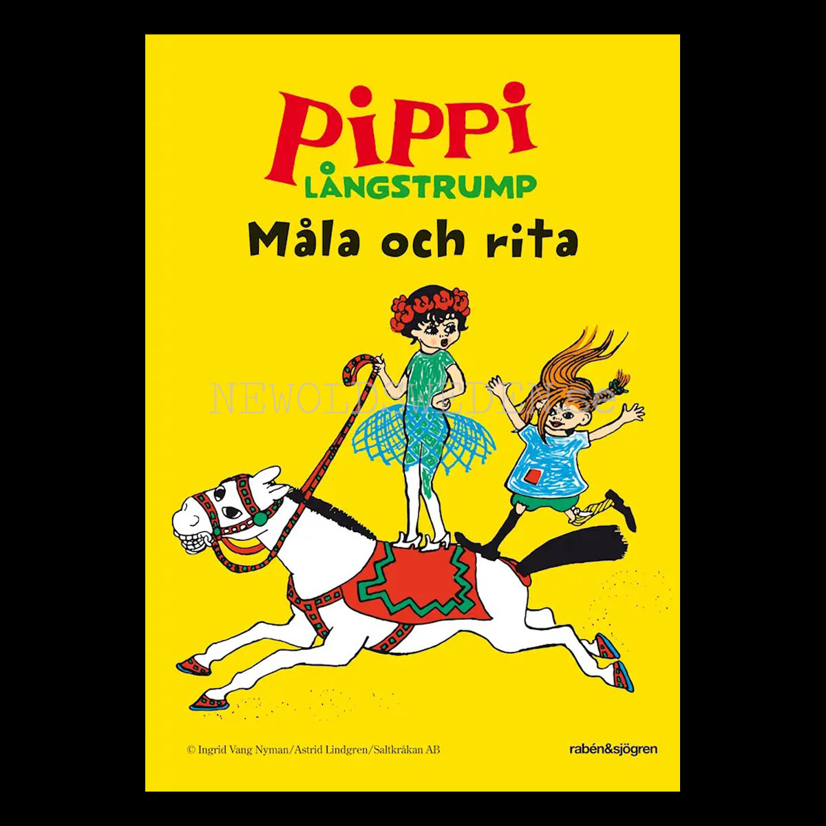 Pippi - MÅLA OCH RITA - Pippi LÅNGSTRUMP - L70
