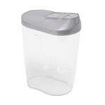 Burk 1,5 L. med strölock, glasklar plast