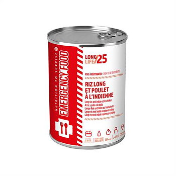 NTS Emergency Food | Ris og kyllingesatay | Frysetørret mad | 1800g