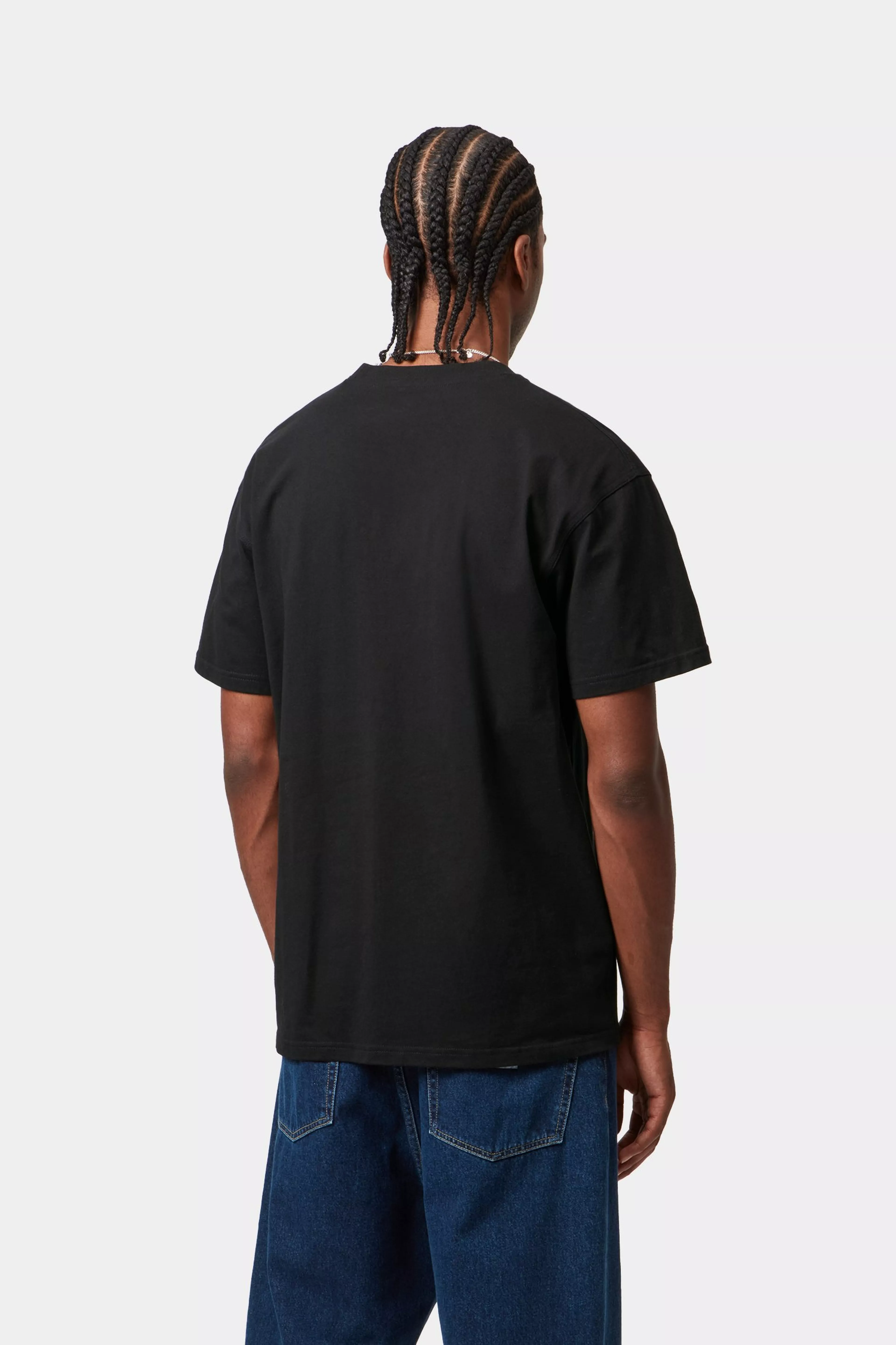 Carhartt WIP American Script T-shirt Black - 2