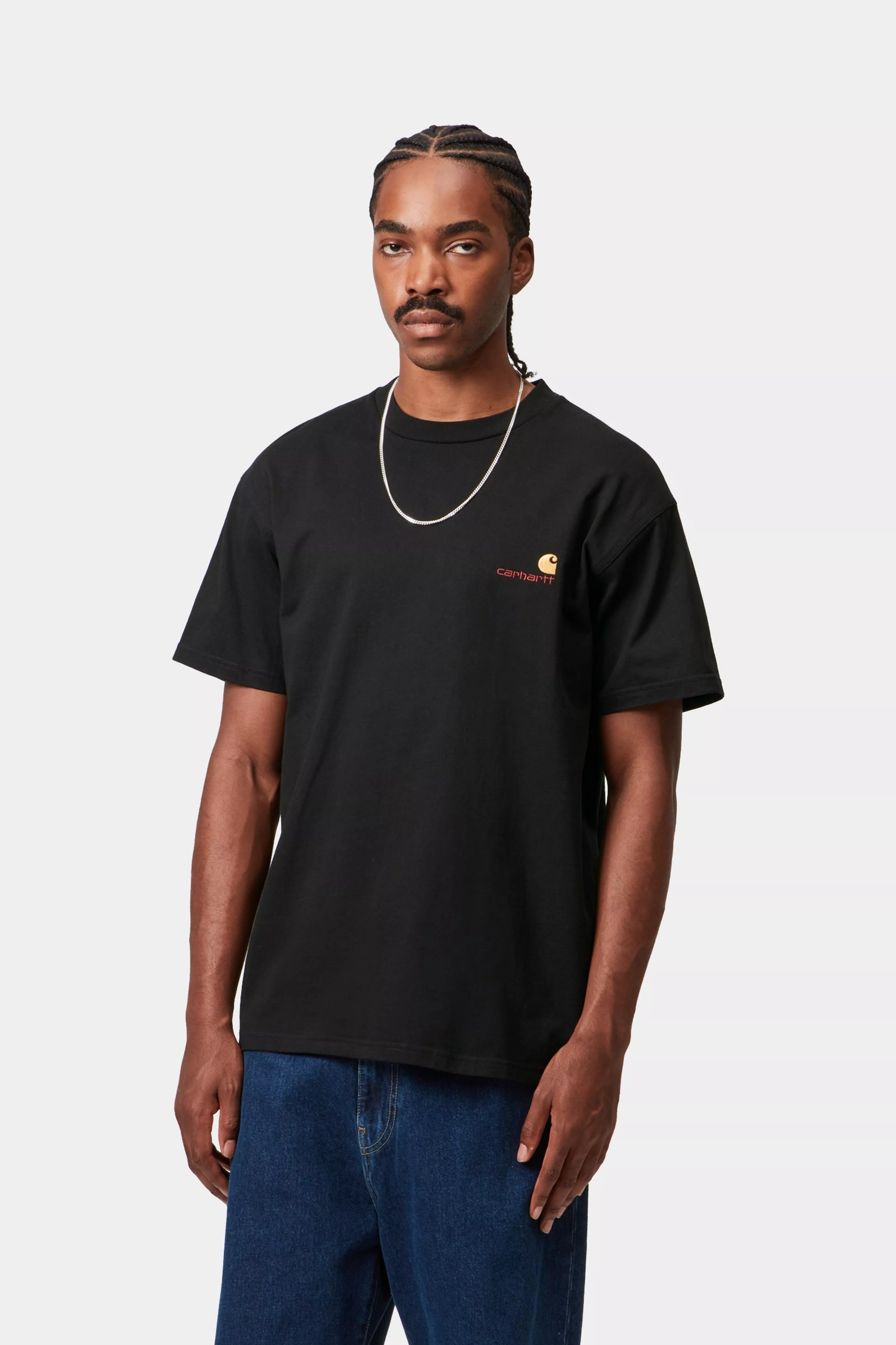 Carhartt WIP American Script T-shirt Black