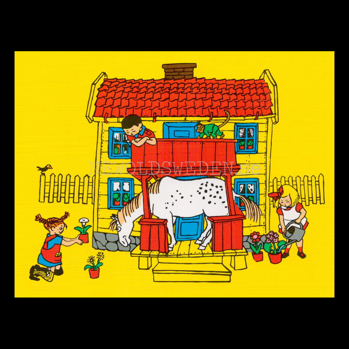 Pippi - STORA PYSSELBOKEN - Pippi LÅNGSTRUMP - L80 - 3