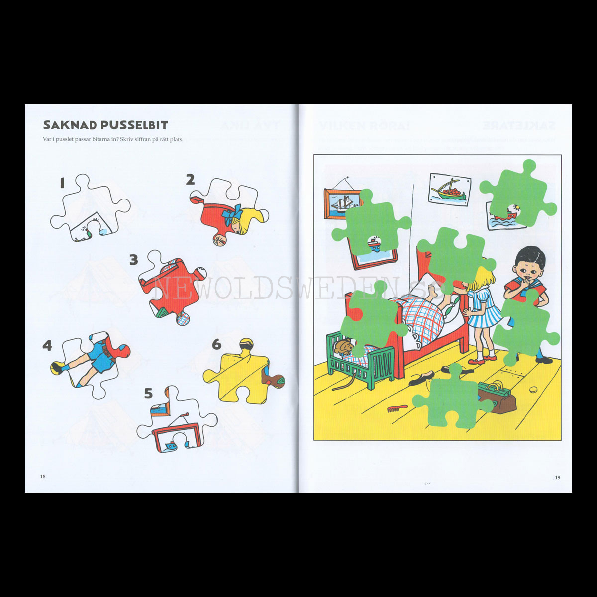 Pippi - STORA PYSSELBOKEN - Pippi LÅNGSTRUMP - L80 - 6