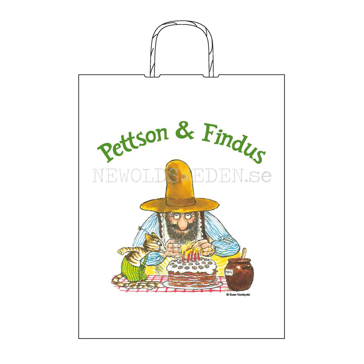 Pettson & Findus Papperspåse 32 x 41 x 12 cm - LO - 2