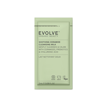 Vareprøve: EVOLVE Soothing Ceramide Cleansing Milk 2ml