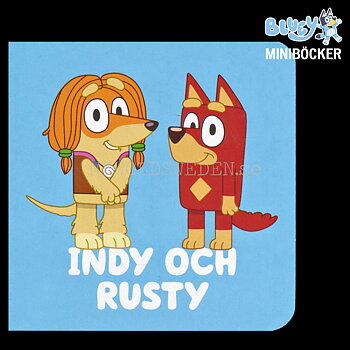 BLUEY OCH VÄNNER Nr: 2 - INDY OCH RUSTY - Miniböcker - L100