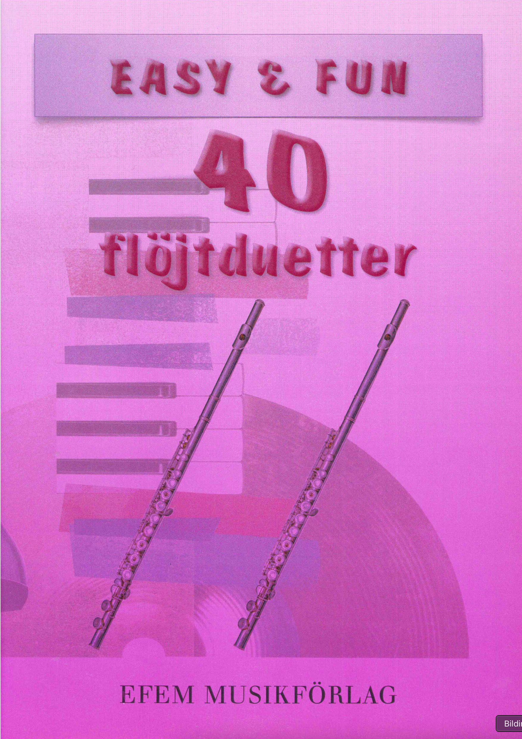 40 flöjtduetter