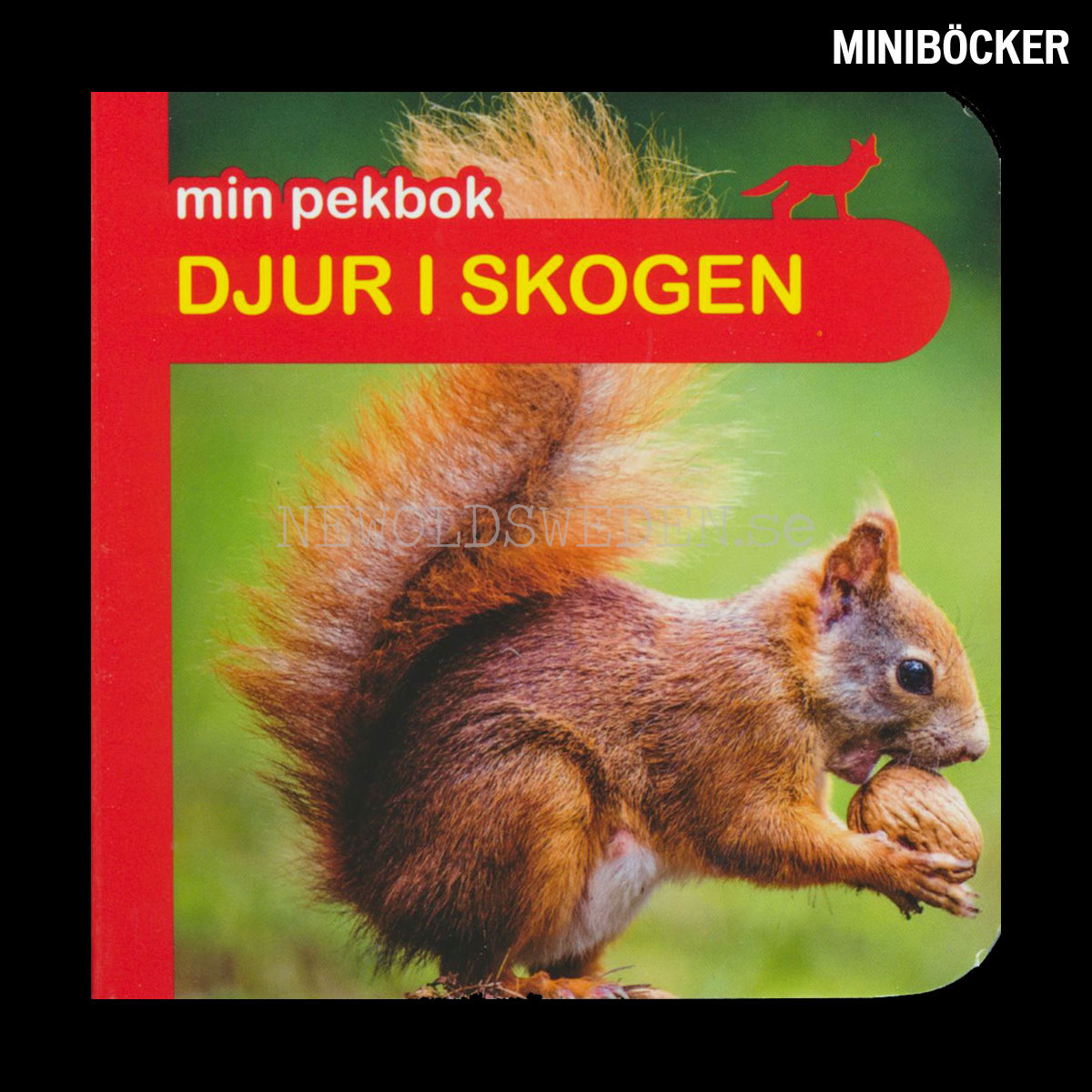 MIN PEKBOK Nr: 1 - DJUR I SKOGEN - Miniböcker - L100