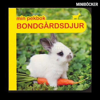 MIN PEKBOK Nr: 3 - BONDGÅRDSDJUR - Miniböcker - L100