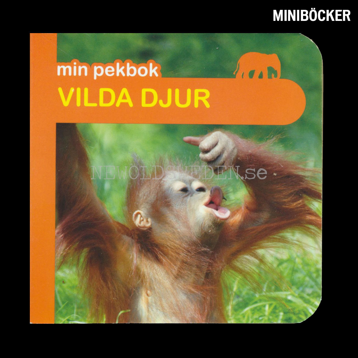 MIN PEKBOK Nr: 2 - VILDA DJUR - Miniböcker - L100