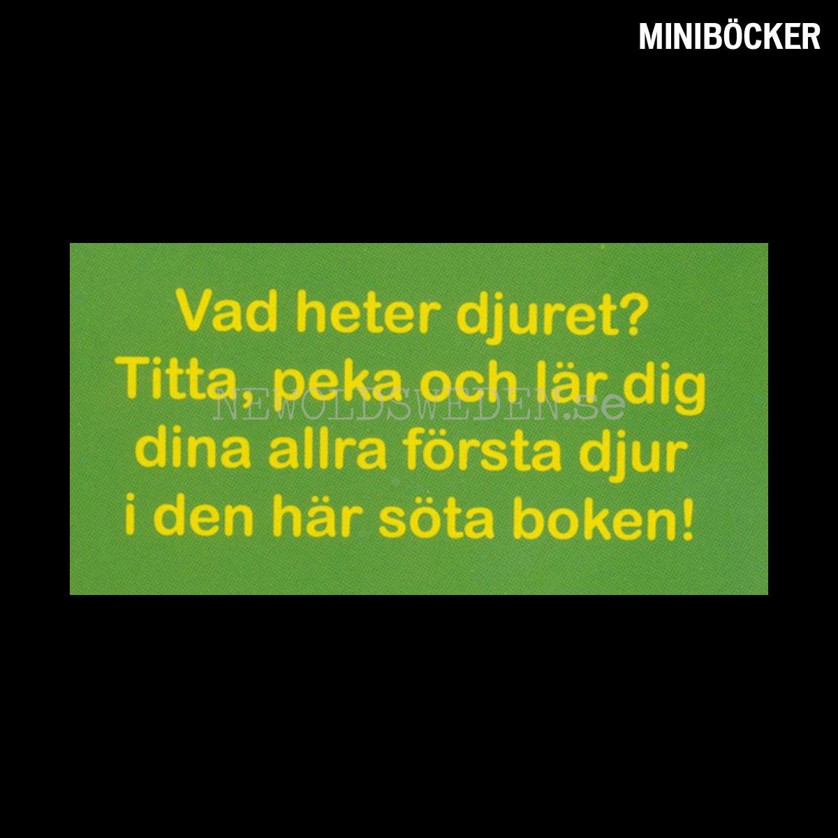 MIN PEKBOK Nr: 4 - SÖTA HUSDJUR - Miniböcker - L100 - 2