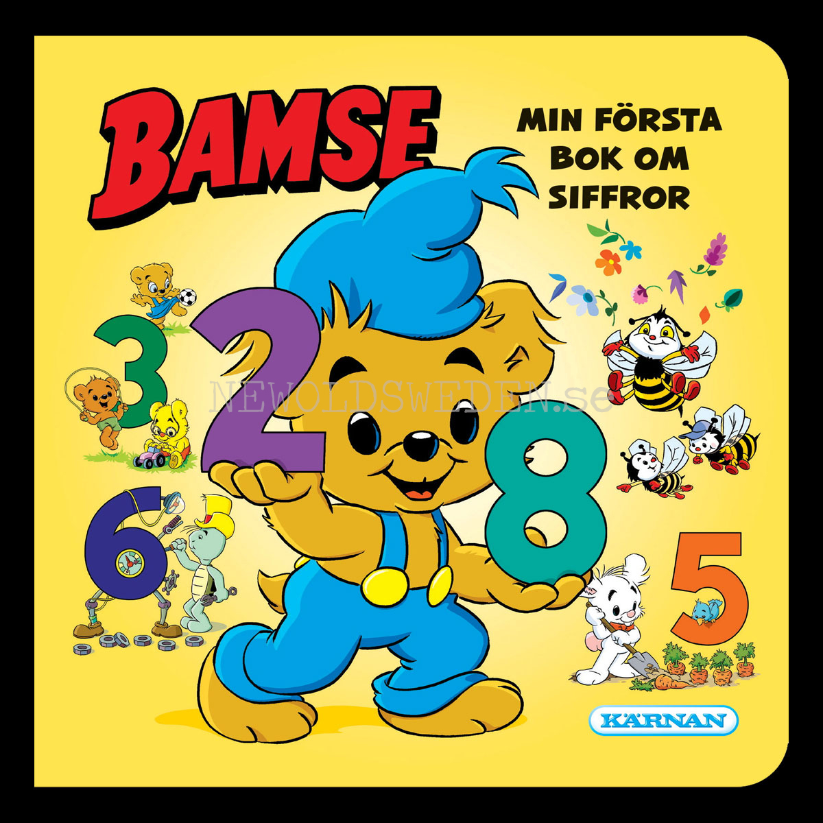 MIN FÖRSTA BOK OM SIFFROR - BAMSE - H12