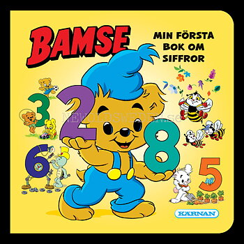 MIN FÖRSTA BOK OM SIFFROR - BAMSE - H12