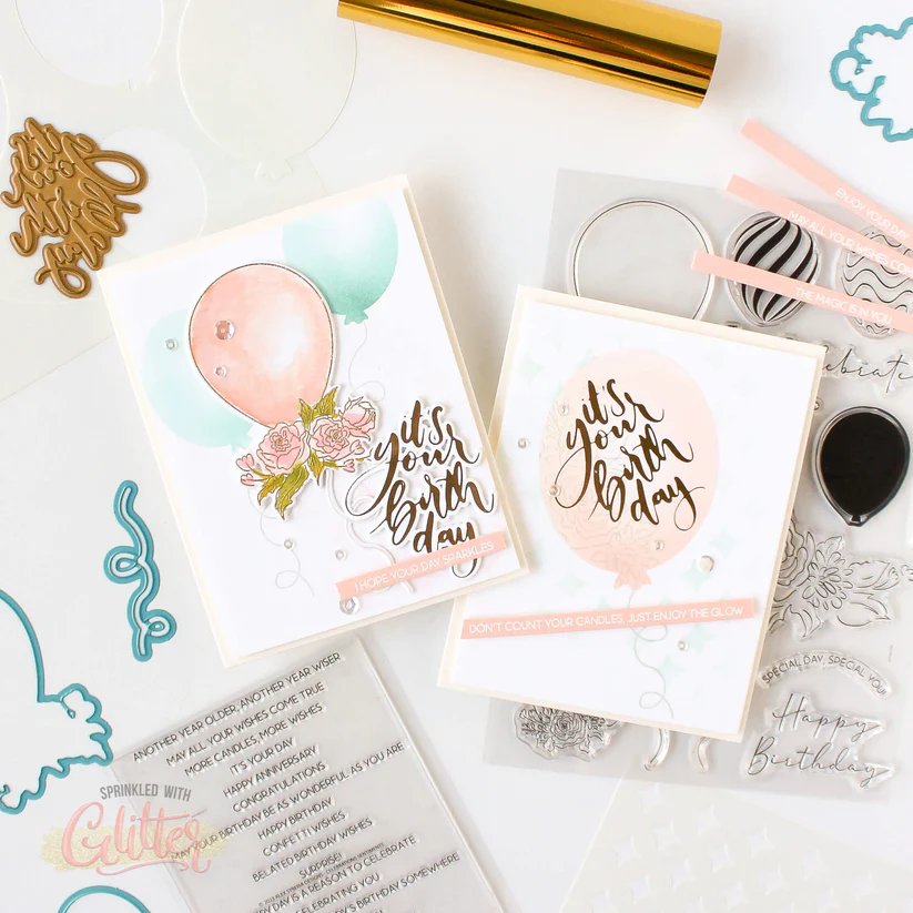 ALEX SYBERIA DESIGNS Bokeh Balloons Stencil - 8