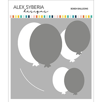 ALEX SYBERIA DESIGNS Bokeh Balloons Stencil