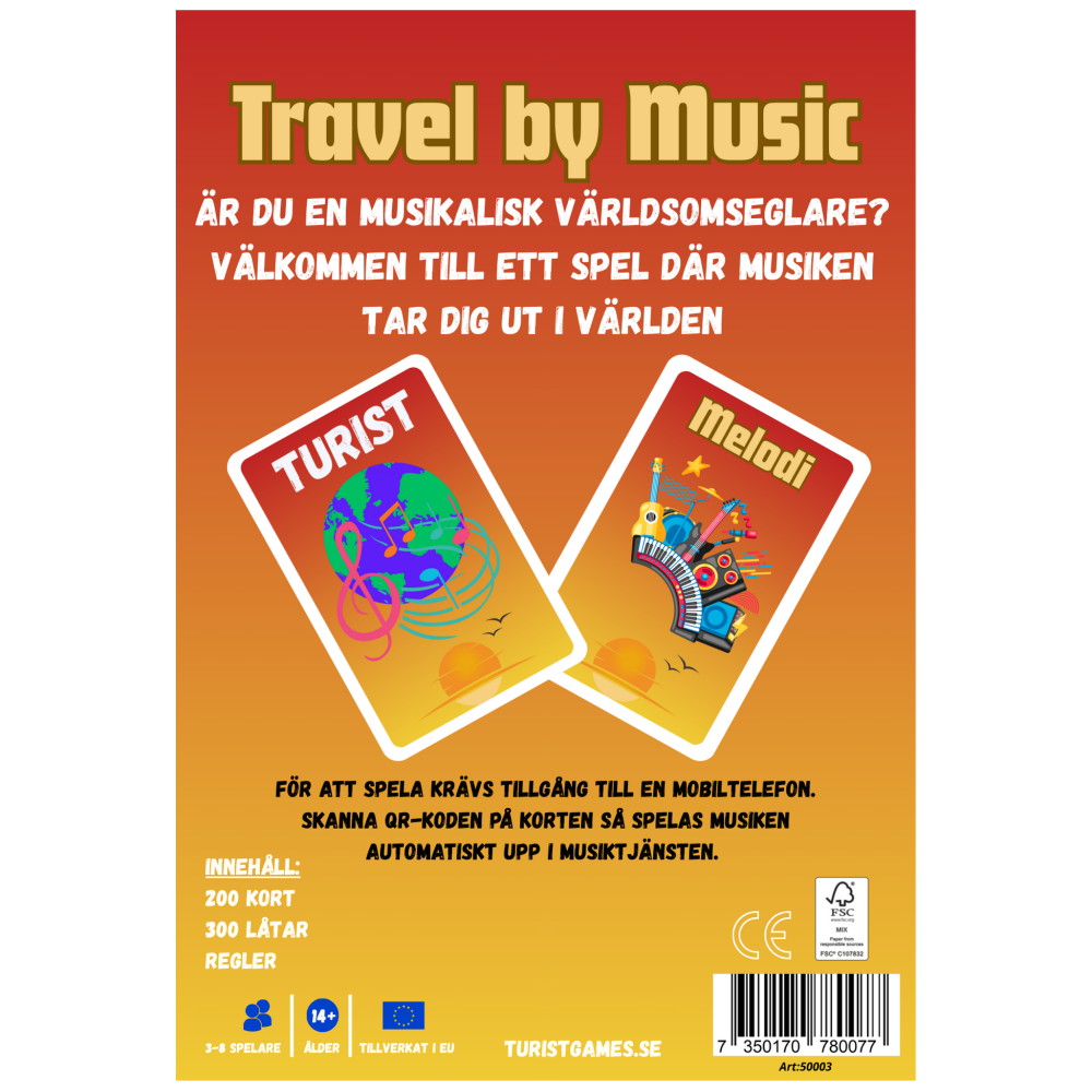 Turist Travel by music - 2