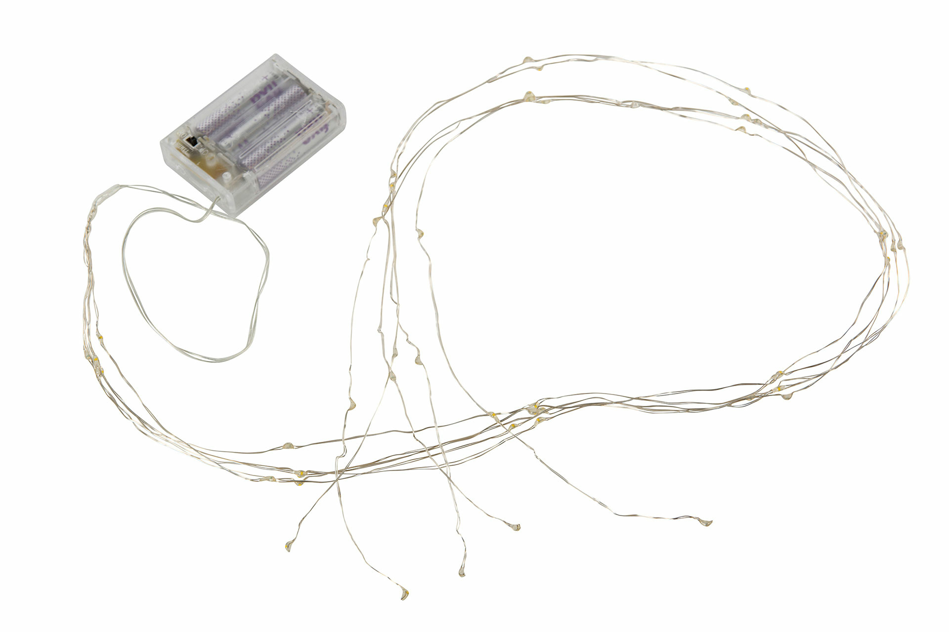 LED Warm White String Lights Dew Drop 100 cm - 50 lights - 4
