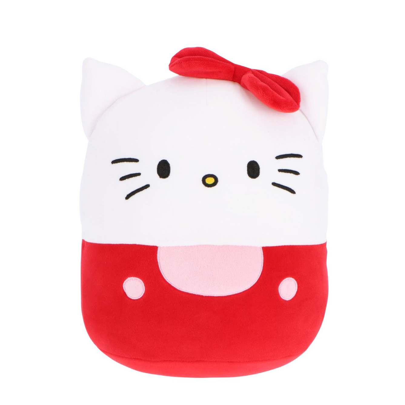 Röd Sanrio Hello Kitty Squishy Kudde - 32 cm