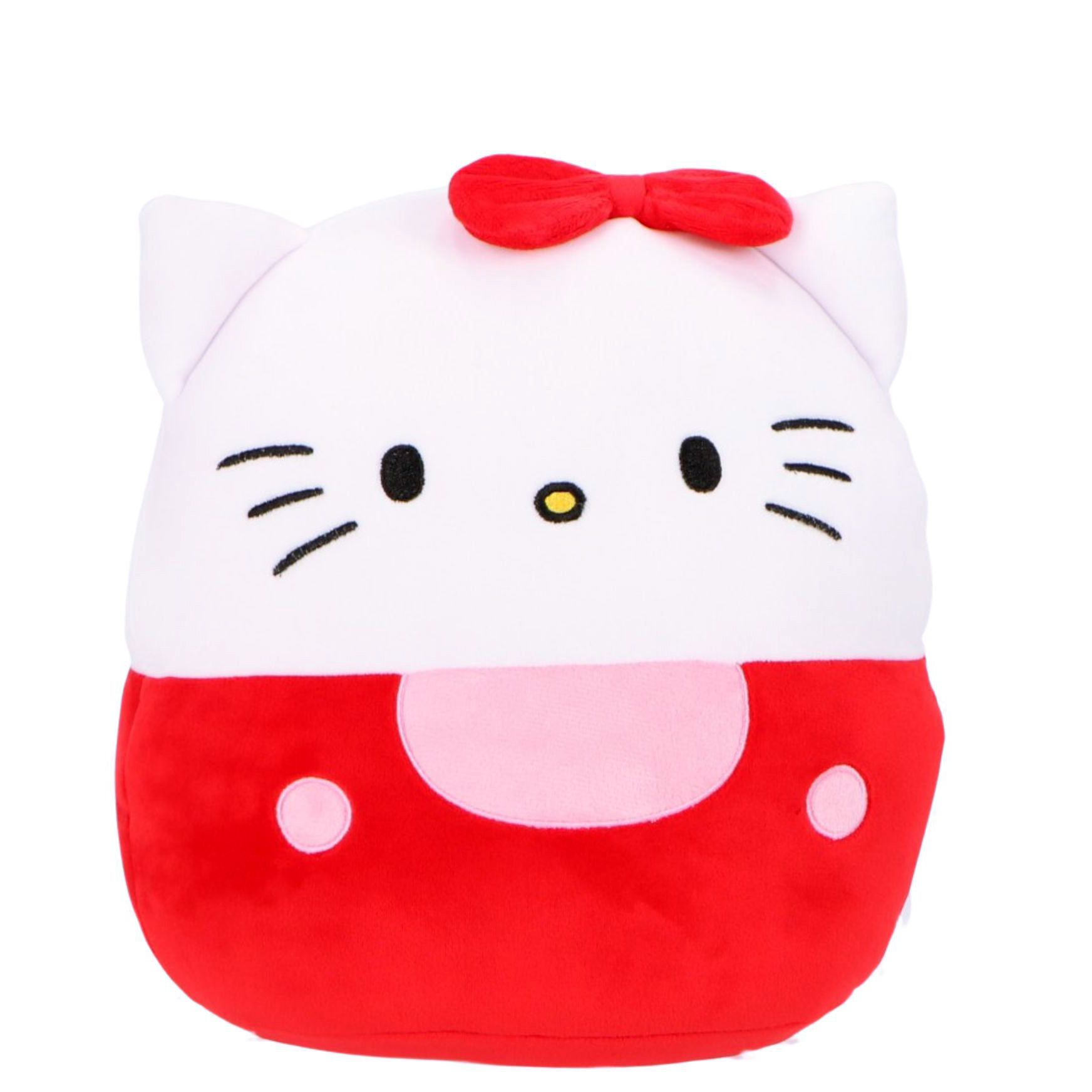 Röd Sanrio Hello Kitty Squishy Kudde - 32 cm - 2
