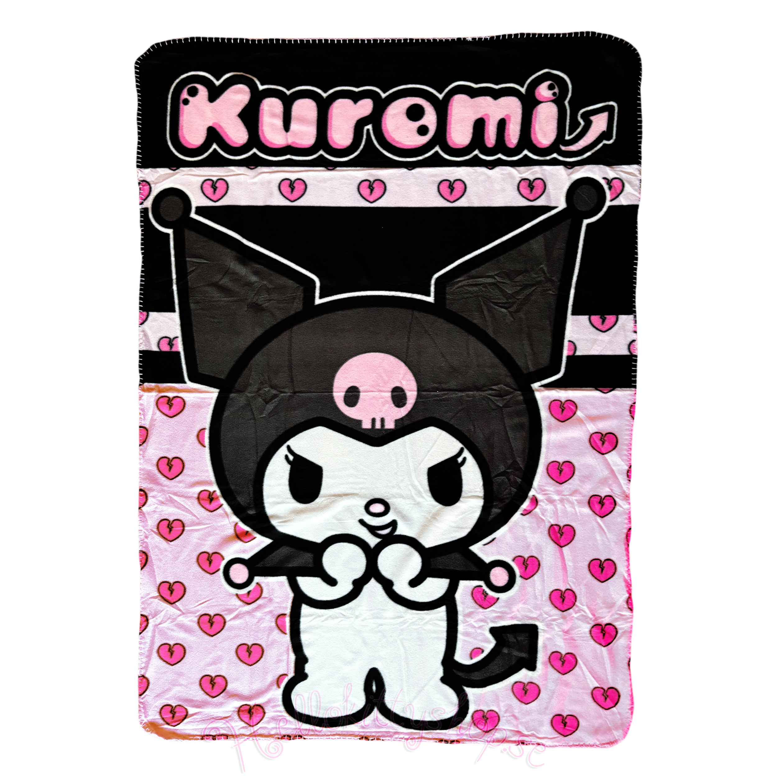 Kuromi Fleece Filt - 140 x 100 cm