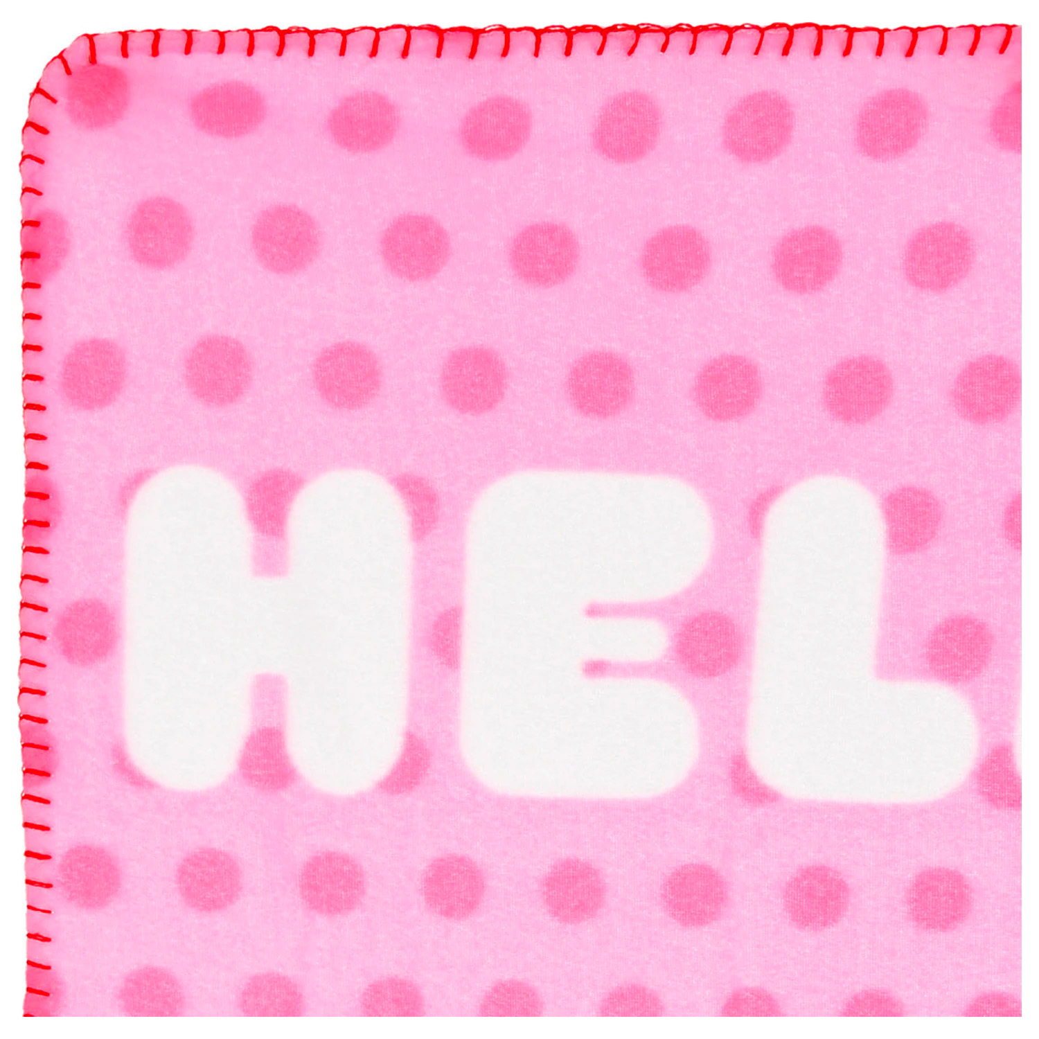 Hello Kitty Fleece Filt i Rosa - 150 x 100 cm - 3