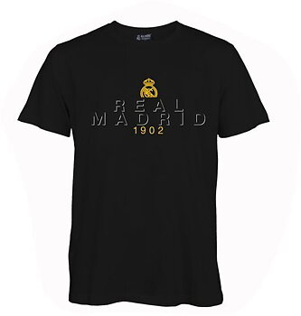 Real Madrid T-shirt Svart