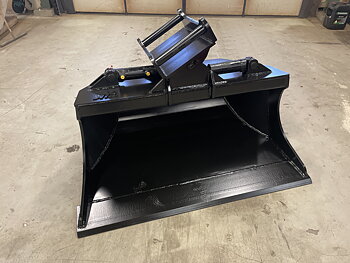 Planeringsskopa tilt 400 Liter, bredd 140 cm.