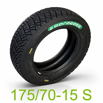 Baracatt Rallydäck Grus  15 tum 175/70 - 15   - SOFT -